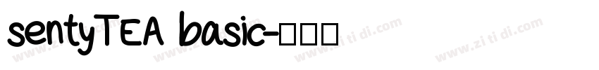 sentyTEA basic字体转换